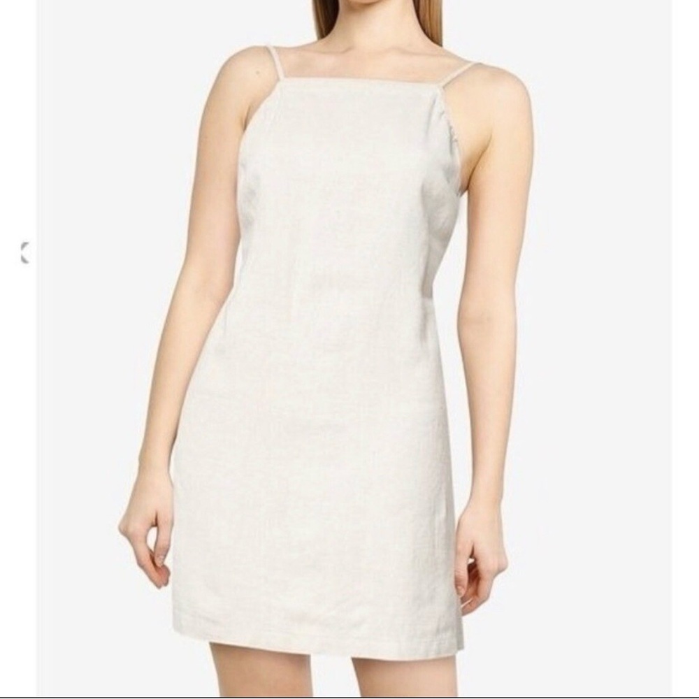 Abercrombie & Fitch Cream Mini Dress